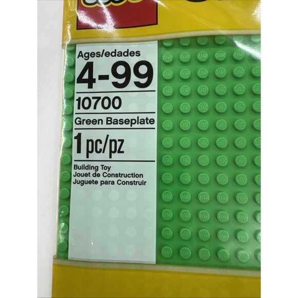LEGO Classic Green Baseplate Supplement Lot of 2 10700 Building 10"x10" NEW - Picture 2 of 6